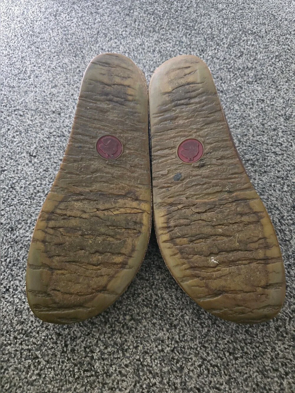 Haflinger Slip On Moccasins Brown men's size 12-13 (46)